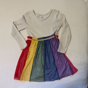 Hanna Andersson Rainbow Tulle Dress